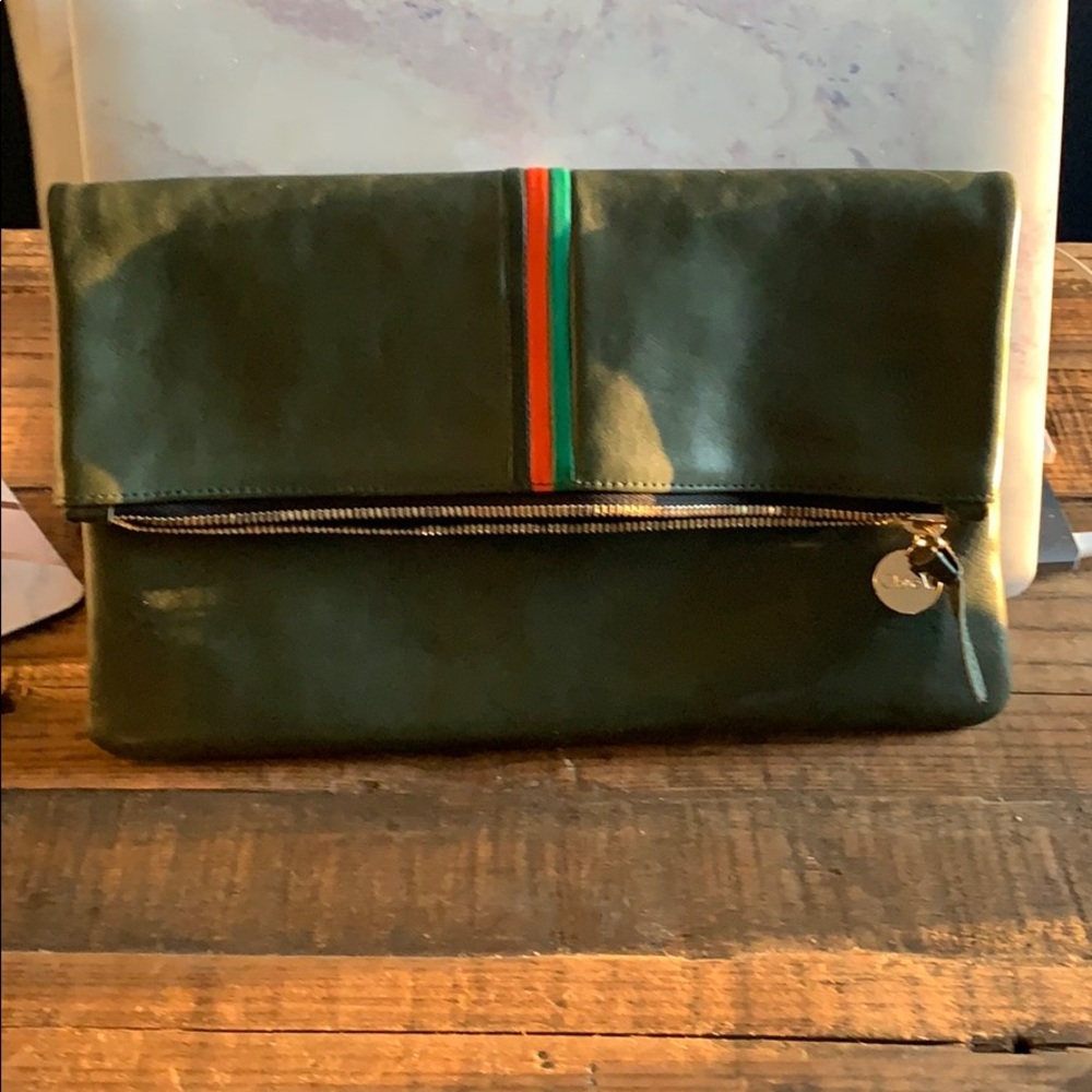 Clare V fold over clutch